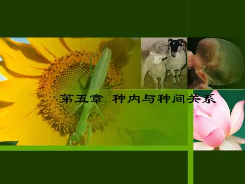 05第五章种内种间关系