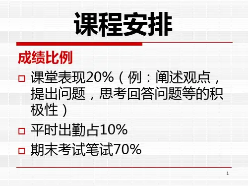 生理心理学第一章导论PPT参考课件