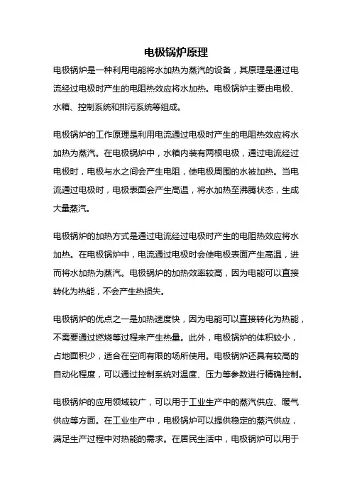 电极锅炉原理