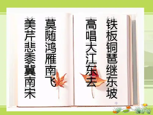 《水龙吟·登建康赏心亭》PPT课件