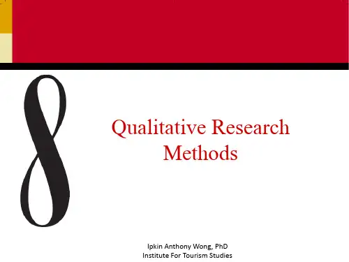 Qualitative Research Methods (Research Method)