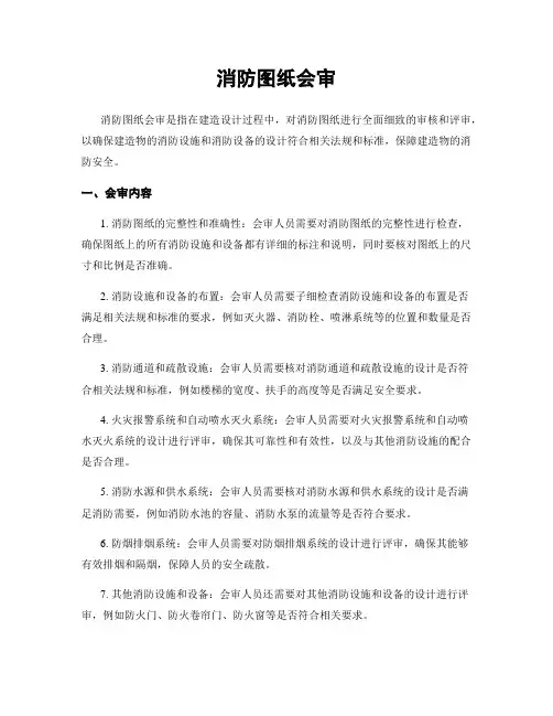 消防图纸会审