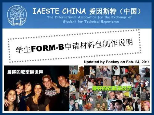 FORM-B材料制作说明