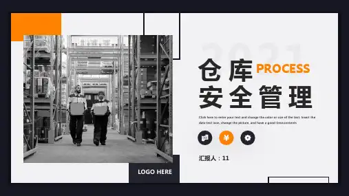 公司仓库安全管理知识培训PPT