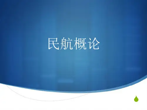 新民航概论第三章