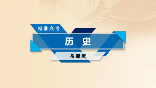 高考历史大一轮复习第四单元中国社会主义建设发展道路的探索第24讲中国的改革开放及其成就第2课时对外开放