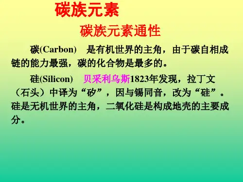 无机化学课件：碳5