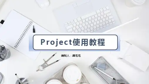 project2016使用教程课件