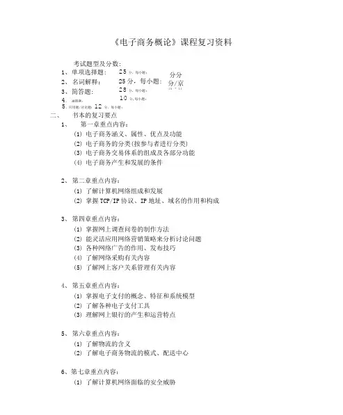 《电子商务概论》课程复习资料.doc