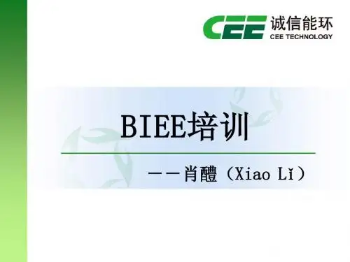 BIEE培训