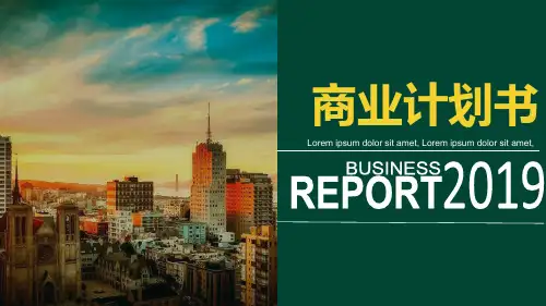 摩拜单车商业计划书ppt