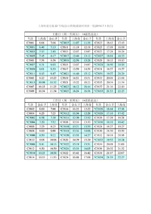 上海轨道交通22号线
