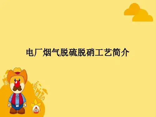 火电厂及燃煤电厂烟气脱硫脱硝技术简介