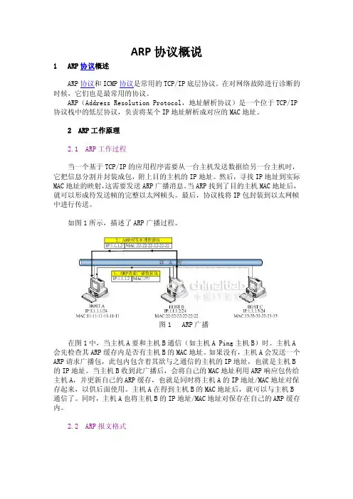ARP协议概说