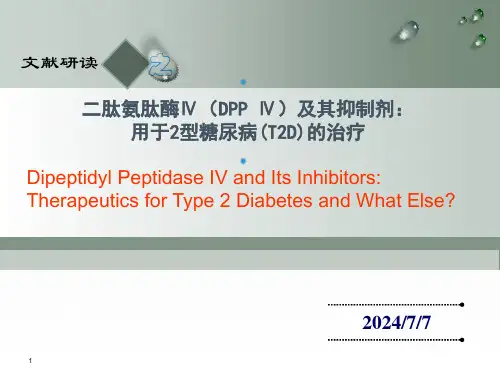 dppiv2型糖尿病抑制剂