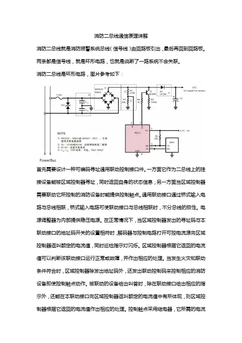 消防二总线通信原理详解