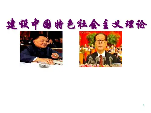 建设中国特色社会主义理论.ppt