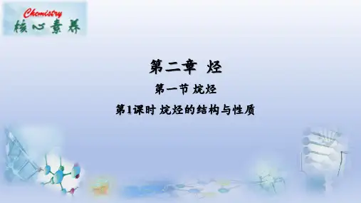 烷烃的结构与性质课件(共24张PPT)人教版选择性必修3