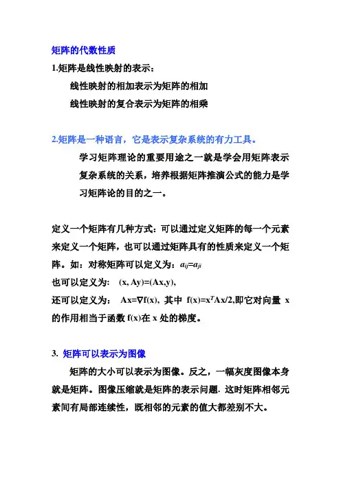 矩阵分析与应用 第1章