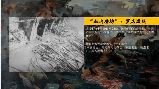 第24课 全民族浴血奋战与抗日战争的胜利课件-高中历史统编版2019必修中外历史纲要上册