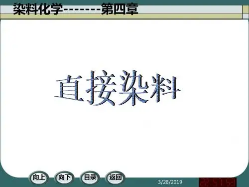 第四章直接染料-PPT精选文档