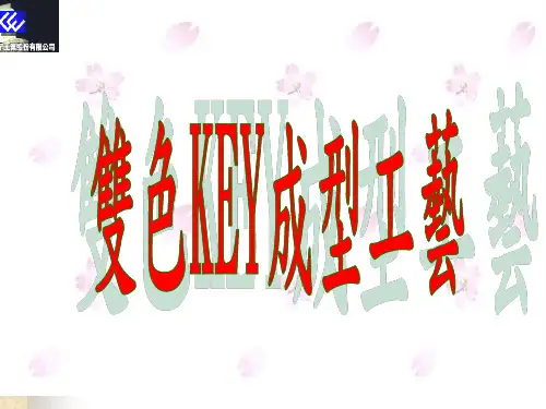 双色KEY基本成型原理