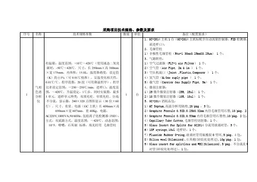 岛津GC-2014C技术参数