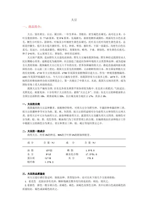 各种油料介绍