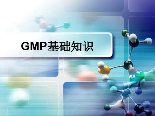 GMP基础知识.ppt