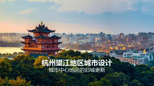 杭州望江地区城市设计