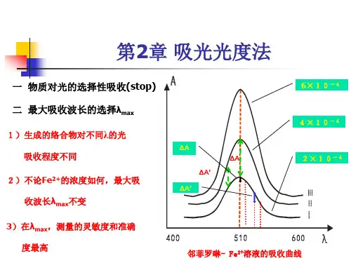 仪器分析第2章PPT