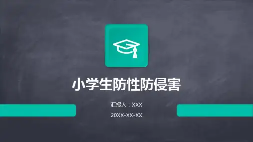 小学生防性防侵害安全教育ppt