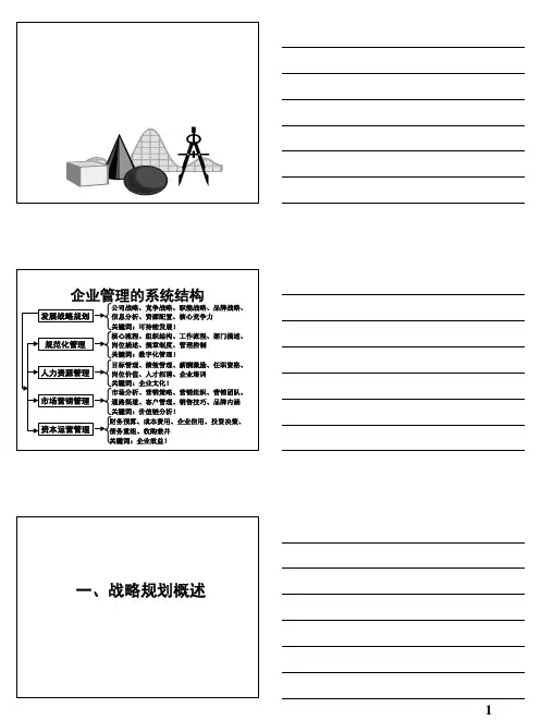 企业发展战略规划