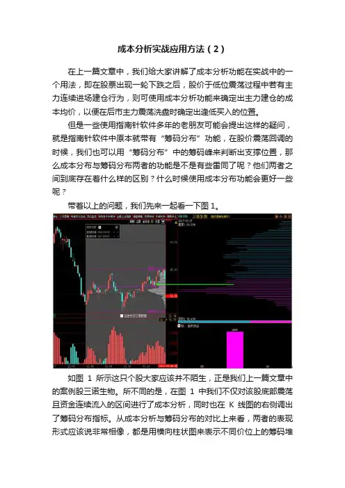 成本分析实战应用方法（2）