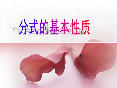 《分式的基本性质》PPT课件