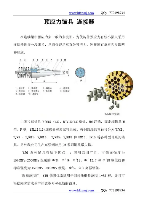 预应力锚具 连接器