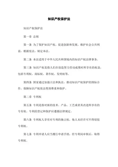 知识产权保护法