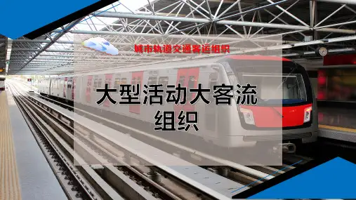 大型活动大客流组织PPT模板