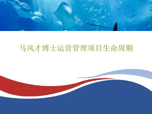 马风才博士运营管理项目生命周期31页文档