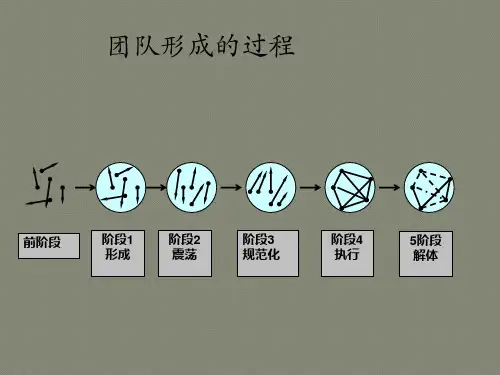 团队管理过程发展的五个阶段