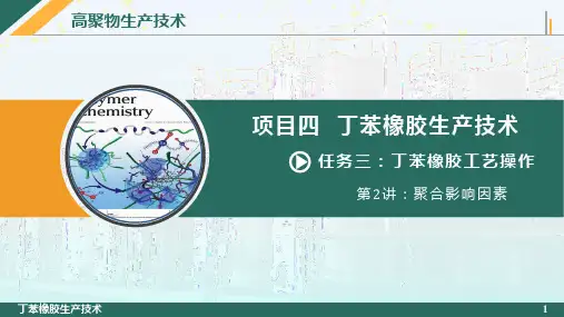 丁苯橡胶生产技术 丁苯橡胶聚合影响因素