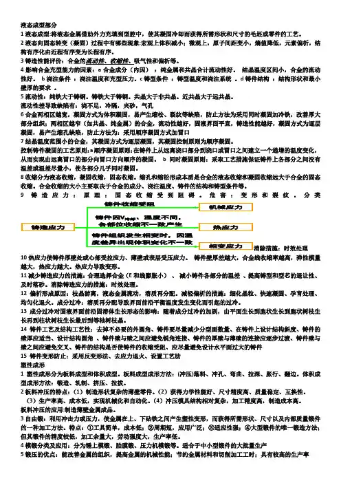 材料成型技术基础