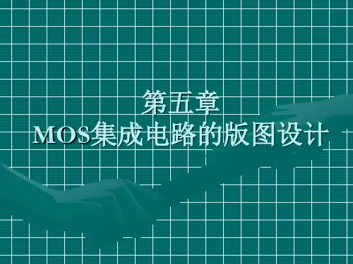 第五章 MOS集成电路的版图设计-1