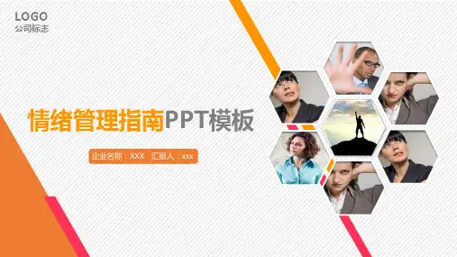 实用商务简约情绪管理指南培训PPT模板课件