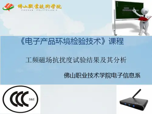 工频磁场抗扰度试验结果及其分析ppt实用资料