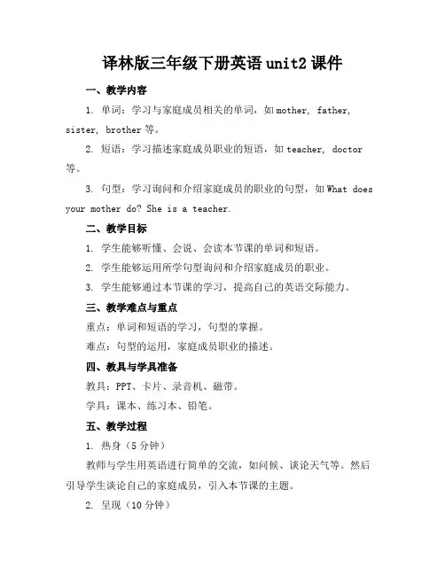 译林版三年级下册英语unit2课件(1)