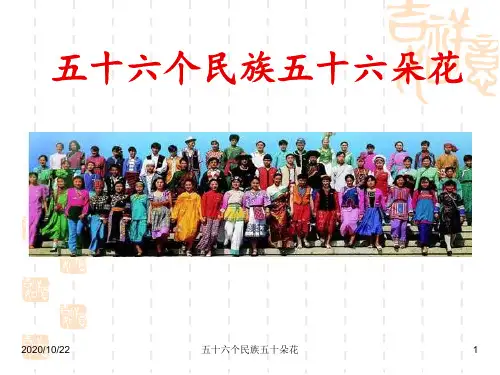 五十六个民族五十朵花 ppt课件