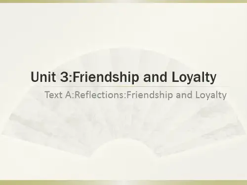 2012年自考英语Unit 3