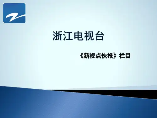 浙江电视台新视点快报