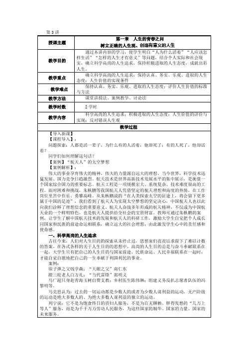 第一章 人生的青春之问2